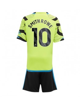 Arsenal Emile Smith Rowe #10 Dječji Gostujuci Dres kompleti 2023-24 Kratak Rukavima (+ kratke hlače)